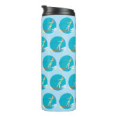 Monogram -stijl Waterski Thermosbeker (Geroteerd rechts)