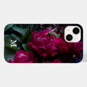 Monogram Stilleven Bloem Foto Case-Mate iPhone Case (Achterkant (horizontaal))