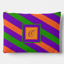 Monogram Striped Colorful & Vibrant  Etui