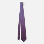 Monogram Subtle Paars Ombre Faded Stropdas (Achterkant)