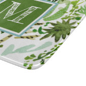 Monogram | Succulent veld I Snijplank (Hoek)