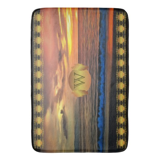 Monogram Sunset 1577 Badmat (Voorkant Verticaal)