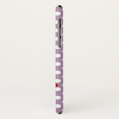 Monogram Super Cute and Girly Polka Dot Pattern Case-Mate iPhone Case (Achterkant/links)