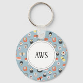 Monogram Sushi Sleutelhanger (Achterkant)