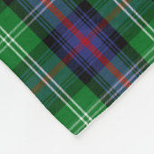 Monogram Sutherland Tartan Fleece Deken (Hoek)