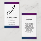 Monogram / Swank Trim Visitekaartje (Voorkant / Achterkant)