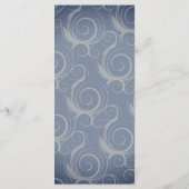 Monogram Swirls Menu (Achterkant)