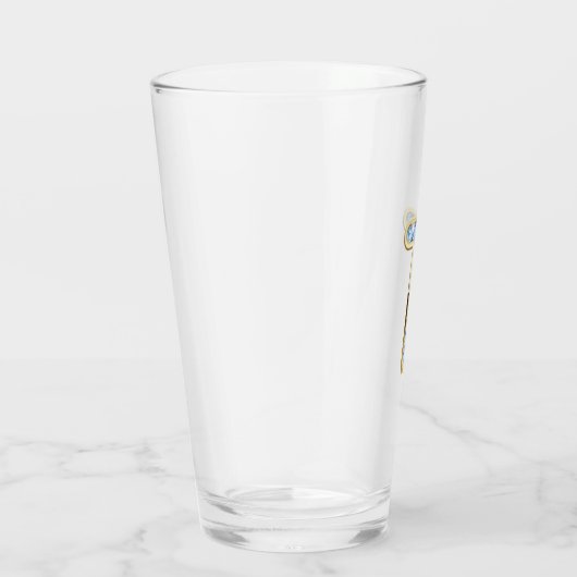 Monogram T - 16 oz glas (Rechts)