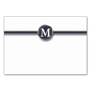 Monogram Table Starter Kaart