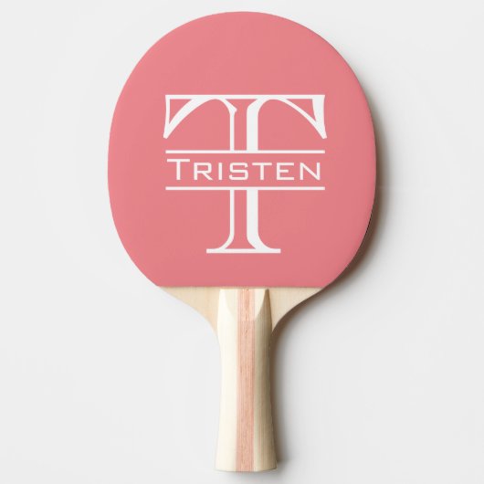 Monogram Tafeltennisbatje (Voorkant)