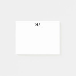 Monogram Takenlijst Post It Notities Post-it® Notes