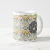 Monogram | Tapestry Rosette II Extra Grote Beker (Voorkant rechts)