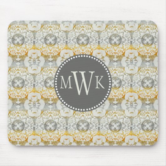 Monogram | Tapestry Rosette II Muismat (Voorkant)