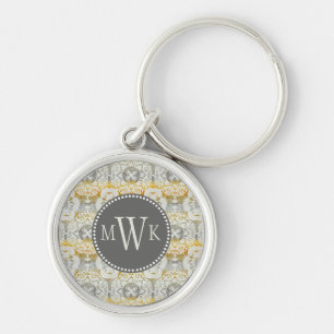Monogram Tapestry Rosette II Sleutelhanger