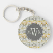Monogram | Tapestry Rosette II Sleutelhanger (Voorkant)
