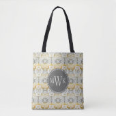Monogram | Tapestry Rosette II Tote Bag (Voorkant)