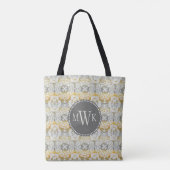 Monogram | Tapestry Rosette II Tote Bag (Achterkant)
