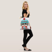 MONOGRAM-TAS "Cute Sock Monkey" Draagtas (Op model)