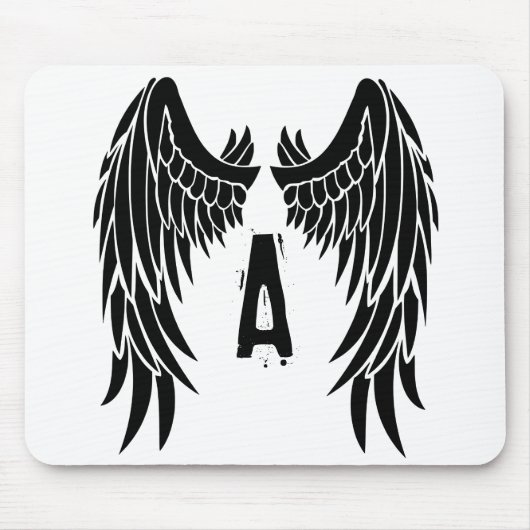 Monogram Tattoo Angel Wing Muismat (Voorkant)