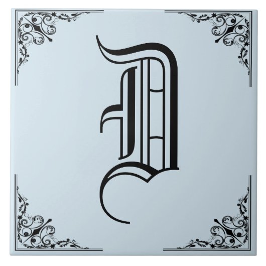 MONOGRAM TEGELTJE (Voorkant)