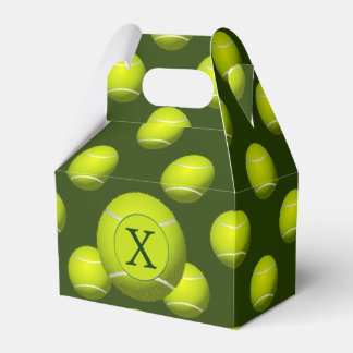 Monogram Tennis Balls Sportpatroon, Bedankdoosjes