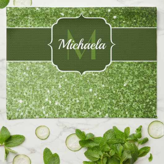 Monogram Theedoek (Gevouwen)