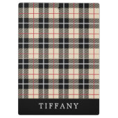 Monogram Thomson Camel Tartan Patroon Klembord (Achterkant)