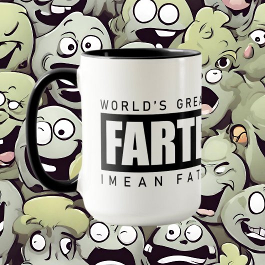 Monogram toevoegen aan de grootste vader van de bo mok