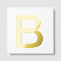 Monogram toevoegen naam letter alfabet eenvoudig m
