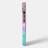 Monogram Trendy Acryl Abstract Case-Mate iPhone Case (Achterkant / Links)
