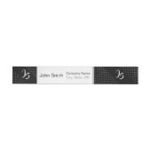 Monogram Trendy Geometric Black Pattern (Individueel)