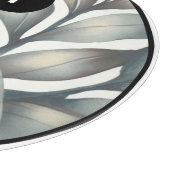 Monogram Tropisch Glas Snijplank (Hoek)