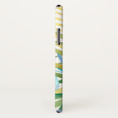 Monogram | Tropische palmbladeren Case-Mate iPhone Case (Achterkant / rechts)