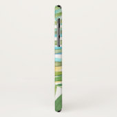 Monogram | Tropische palmbladeren Case-Mate iPhone Case (Achterkant/links)