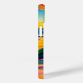 Monogram Tropische Paradise Flowers Case-Mate iPhone Case (Achterkant / Rechts)