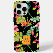 Monogram tropische tuin Case-Mate iPhone case (Achterkant)