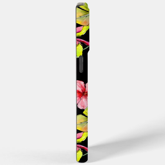 Monogram tropische tuin Case-Mate iPhone case (Achterkant / Rechts)