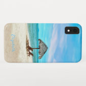 Monogram Tropische Zand Beach Scene Case-Mate iPhone Case (Achterkant (horizontaal))