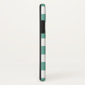 monogram turquoise en blush preppy strees Case-Mate iPhone case (Achterkant / rechts)