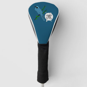 Monogram Turquoise Jay Bird Golfheadcover