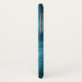 Monogram Turquoise Mandala Waterverf Pattern Case-Mate iPhone Case (Achterkant/links)