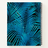 Monogram Turquoise Palm Notitieboek (Achterkant)