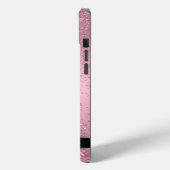 Monogram Twinkle Ombre - Roze Case-Mate iPhone Case (Achterkant / Links)