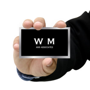 Monogram   Uitvoerend   Visitekaartje