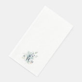 Monogram van bladerdeeg van waterverf servet (Hoek)