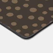 Monogram van Brown en Camel Bureaumat (Hoek)