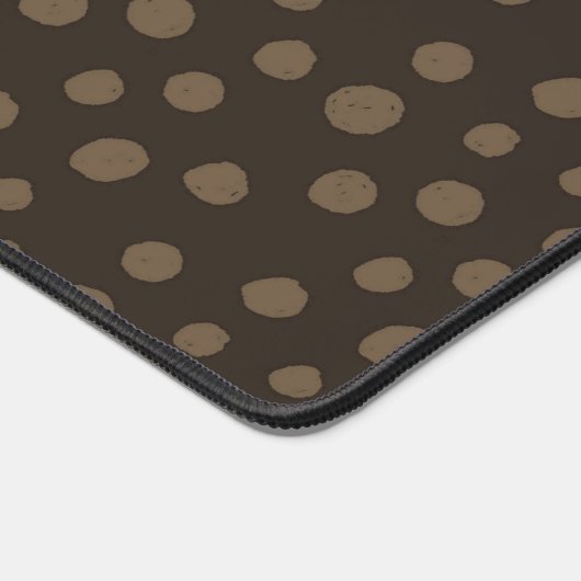 Monogram van Brown en Camel Bureaumat (Hoek)