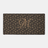 Monogram van Brown en Camel Bureaumat (Voorkant)