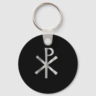 Monogram van Christus - chi rho Sleutelhanger