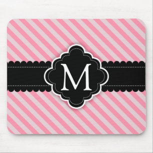 Monogram van de Douane van het Patroon van de Muismat